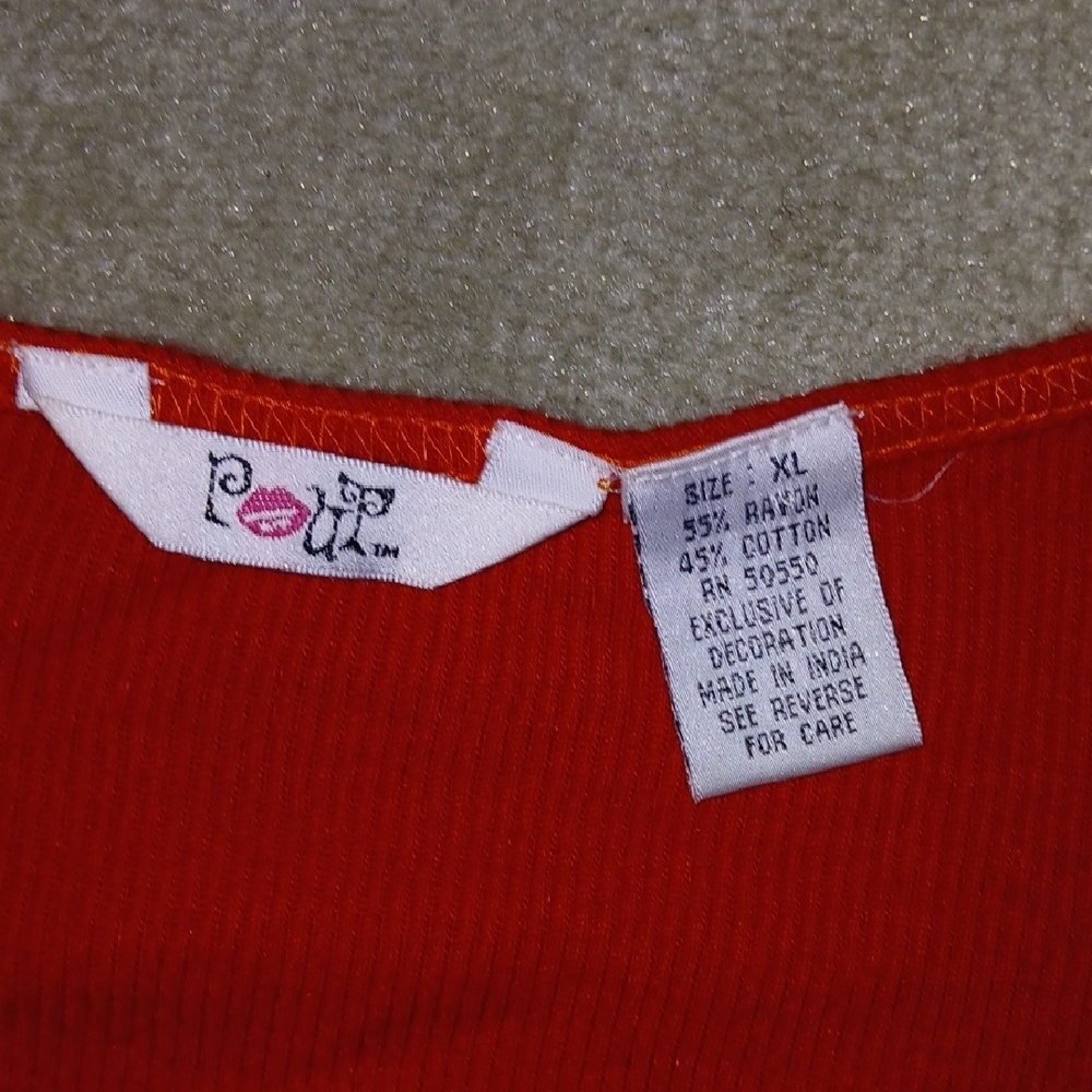 PVibrant Red Top - Picture 3 of 3